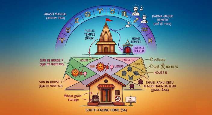 क्या आपके घर का मंदिर ही आपकी तरक्की का 'स्पीड ब्रेकर' है? लाल किताब का एक कड़वा सच