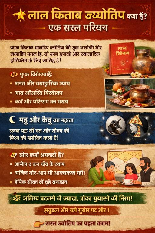 लाल किताब ज्योतिष क्या है? एक सरल परिचय
